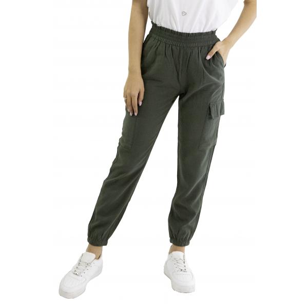Pantaloni cargo leggeri con elastico Only